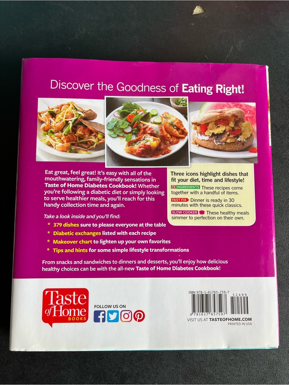 Cookbook Back Cover - Picture 2 of 3